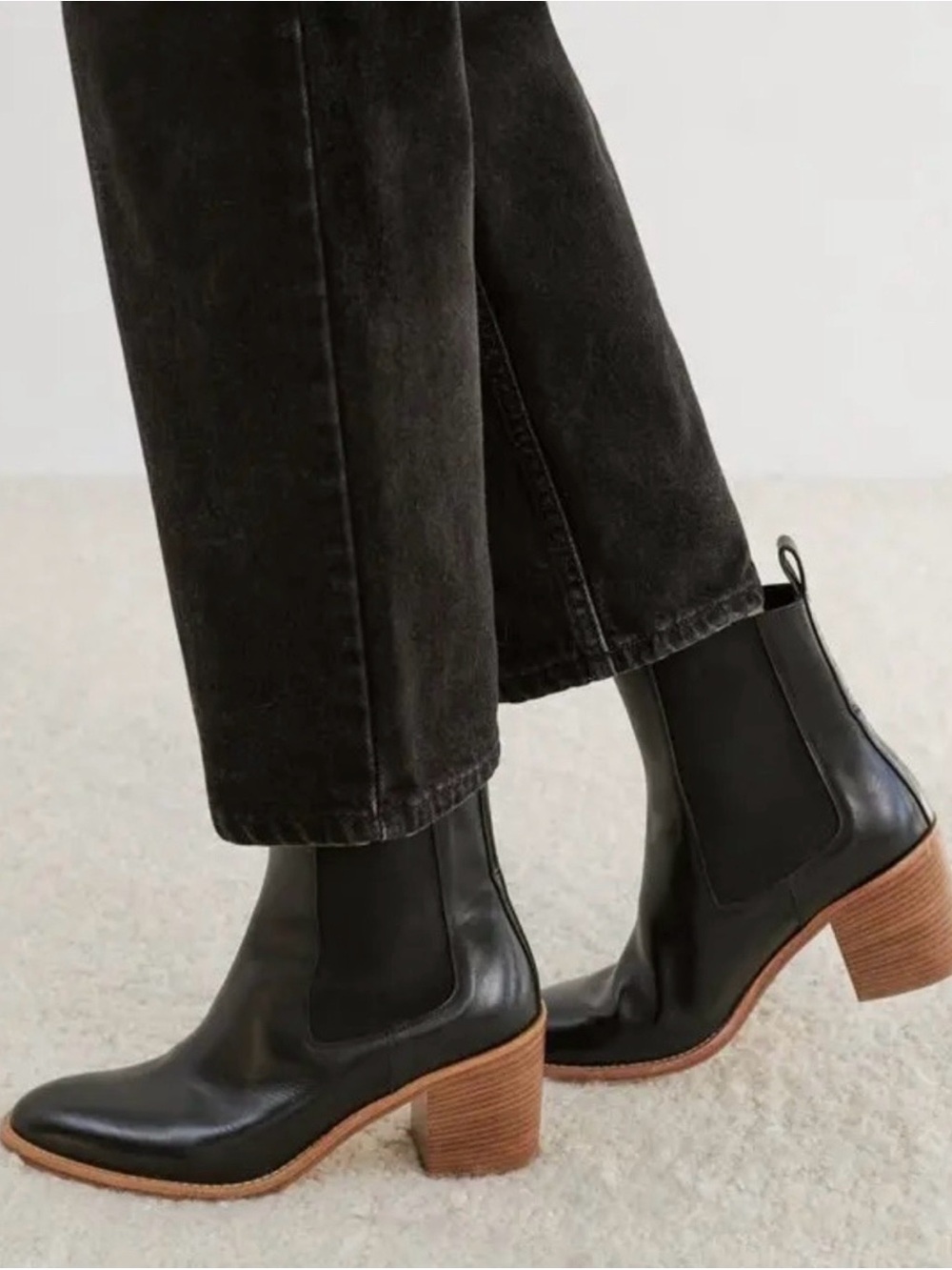 Jenni Kayne Leather Frankie Chelsea Boot